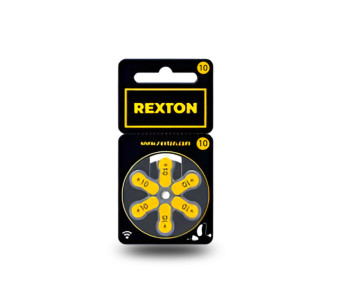 REXTON Hearing Aid Battery Size 10