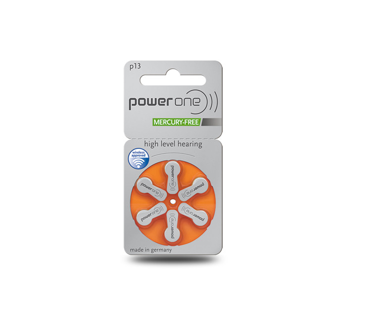 Power One Hearing Aid Battery Size 13